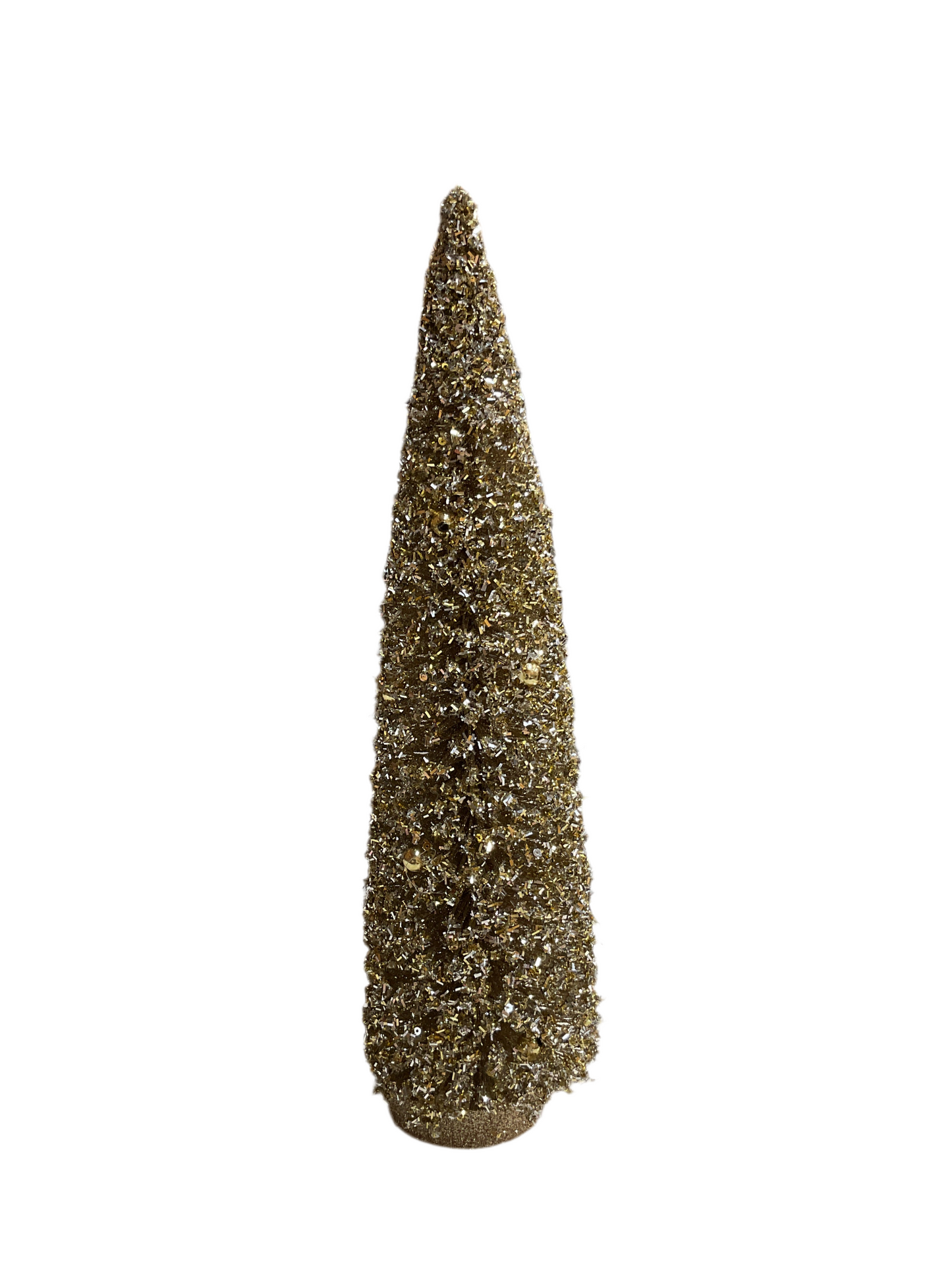 Gold Ornament Bottle Brush SM