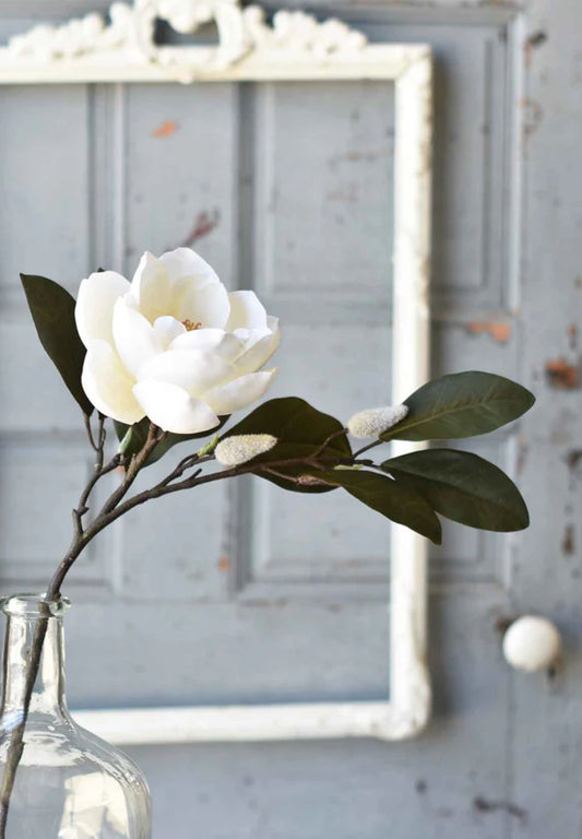 Magnolia spray 23”