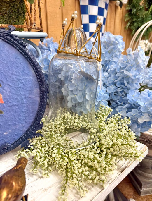 Astilbe Candle Ring White