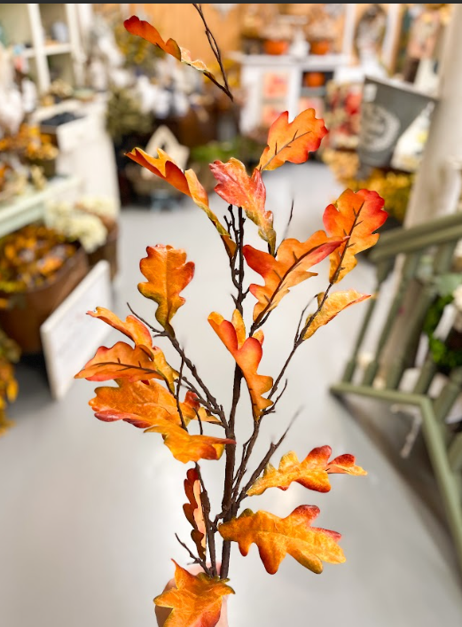 Oak Leaf Orange Spray
