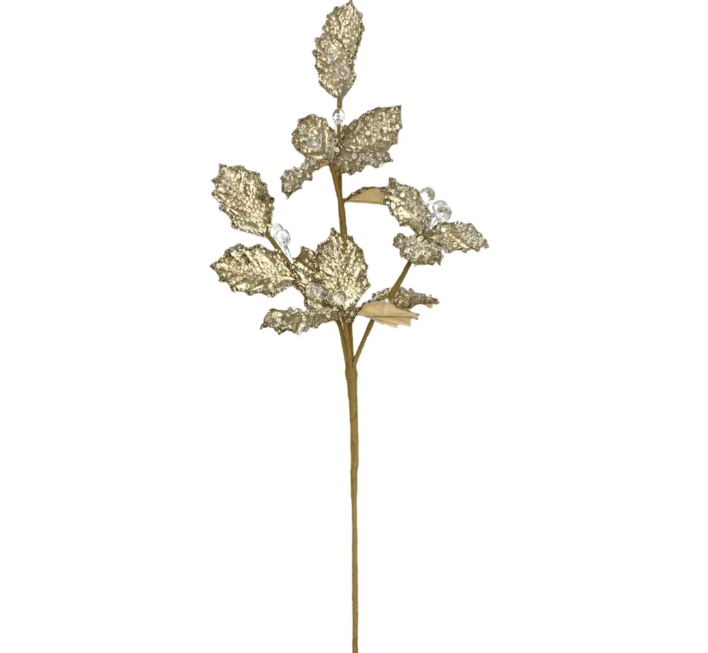 Glamorous Holly Spray