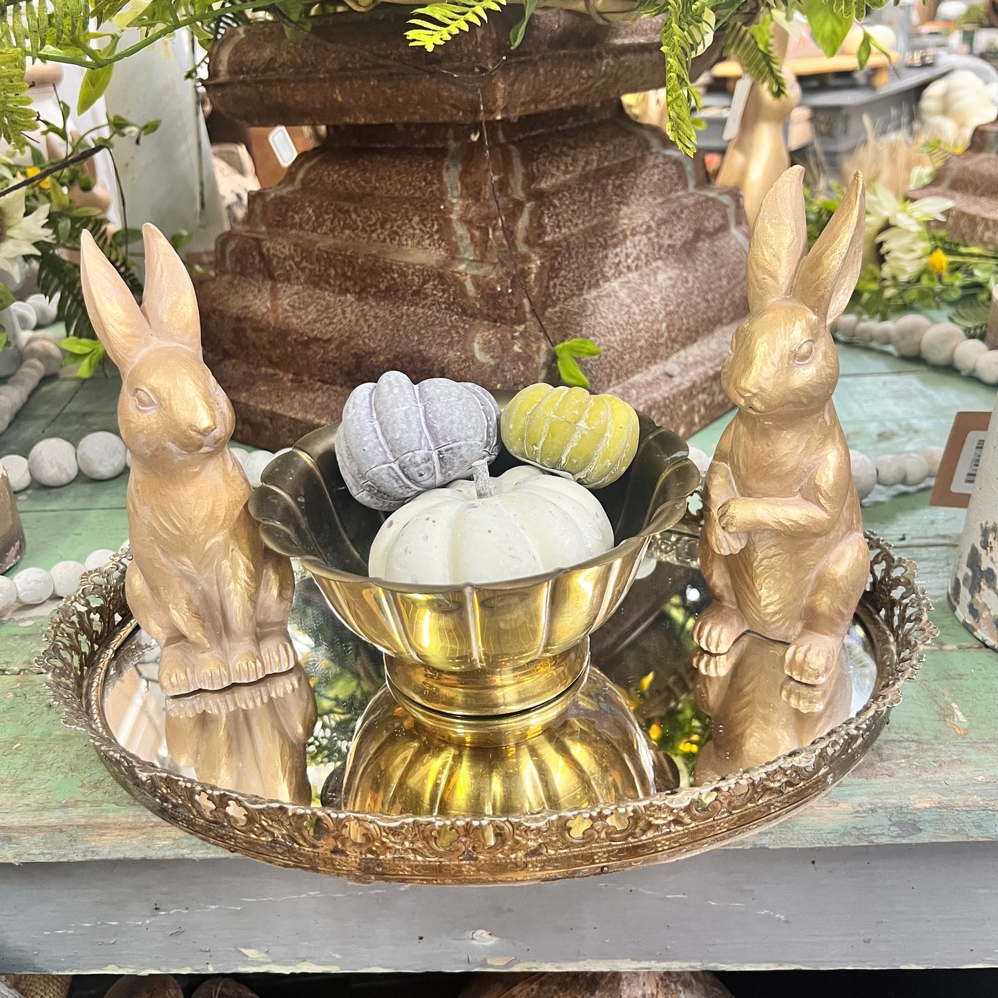 Bronze Bunny Small Sitting