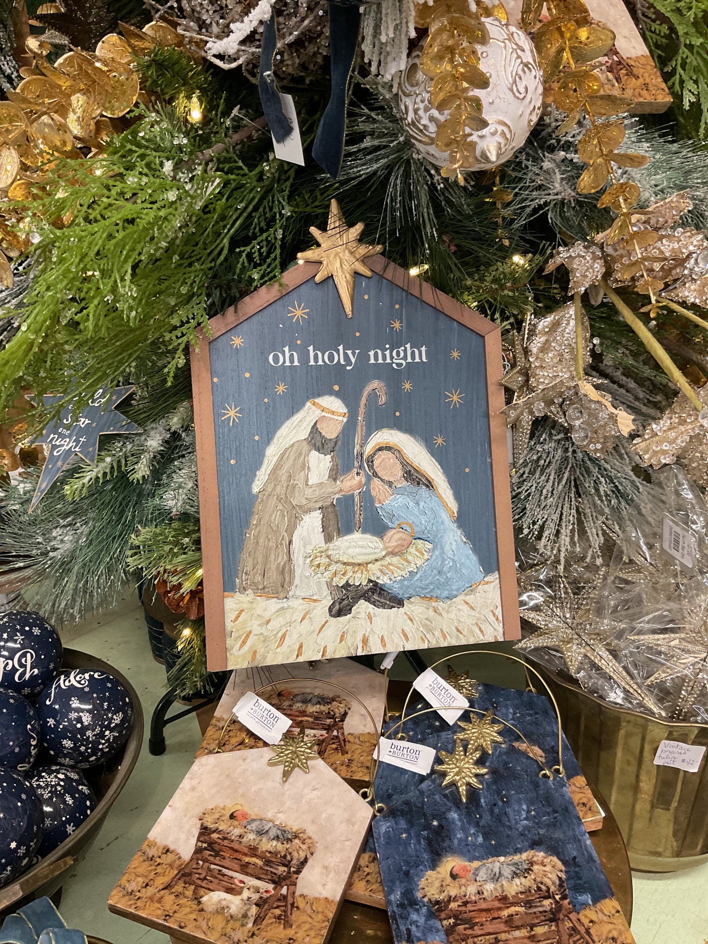 Holy night sign