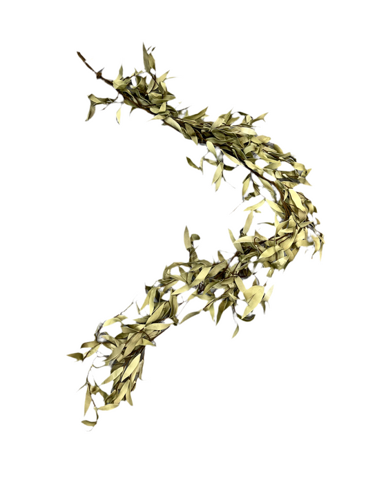 Flocked Herb Garland