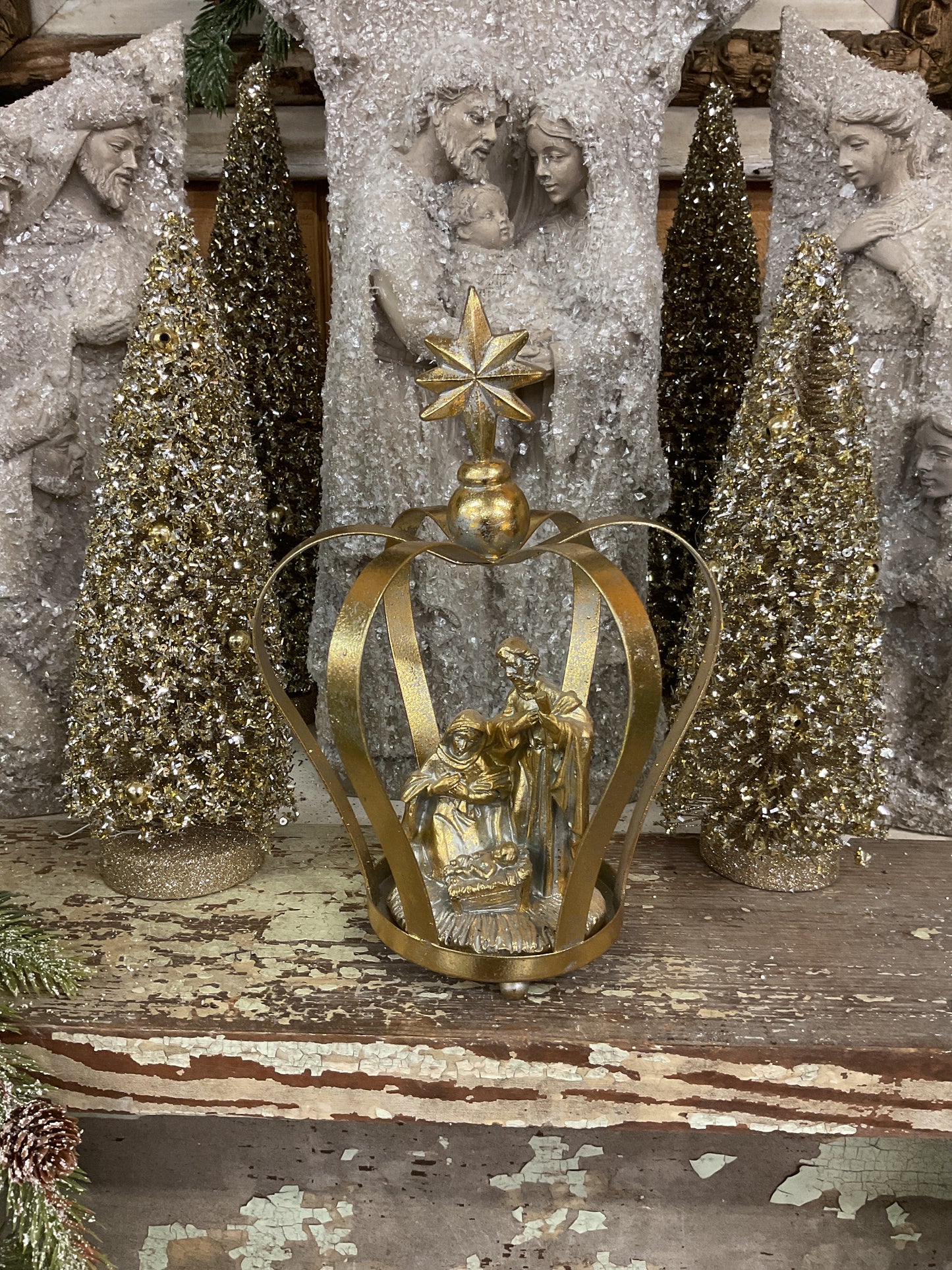 Holy family crown