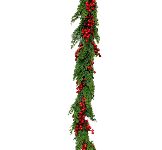 Cedar Berry Garland