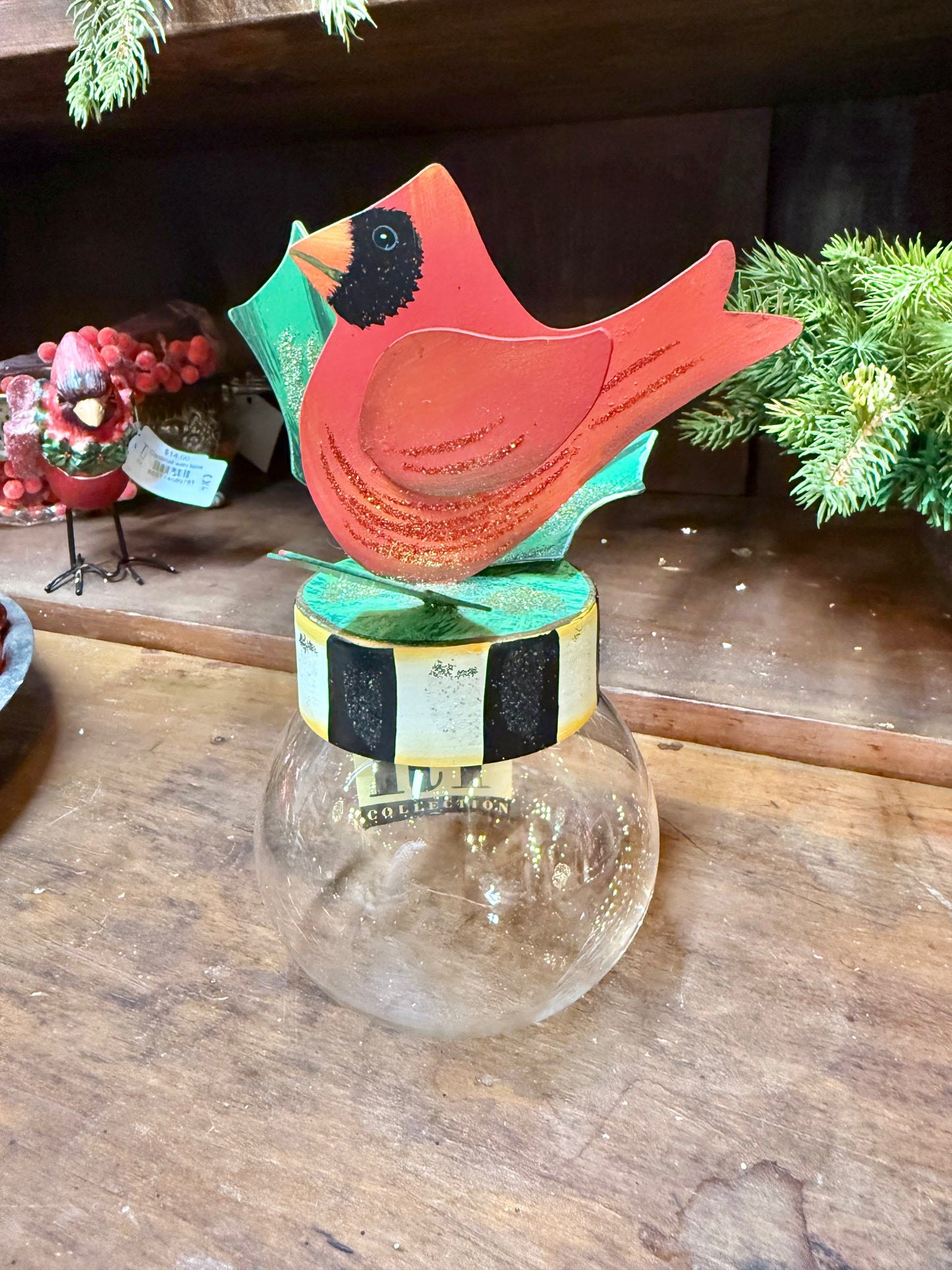 C21031 Cardinal Bubble Jar