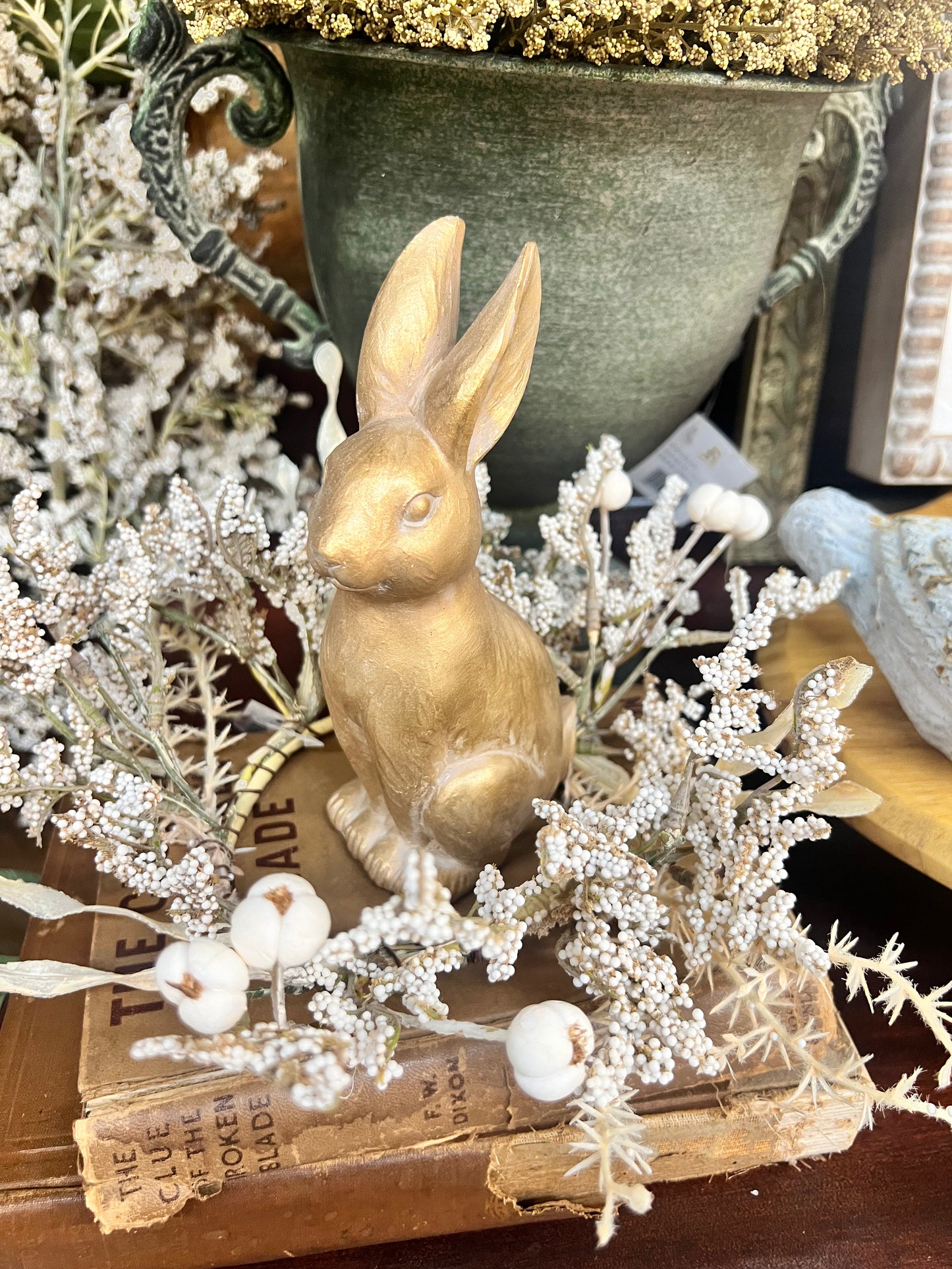 Bronze Bunny Small Sitting