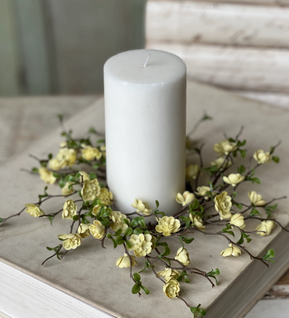 Quince blooms cream CR