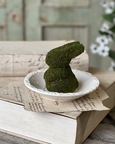 Small Moss Bunny 4"