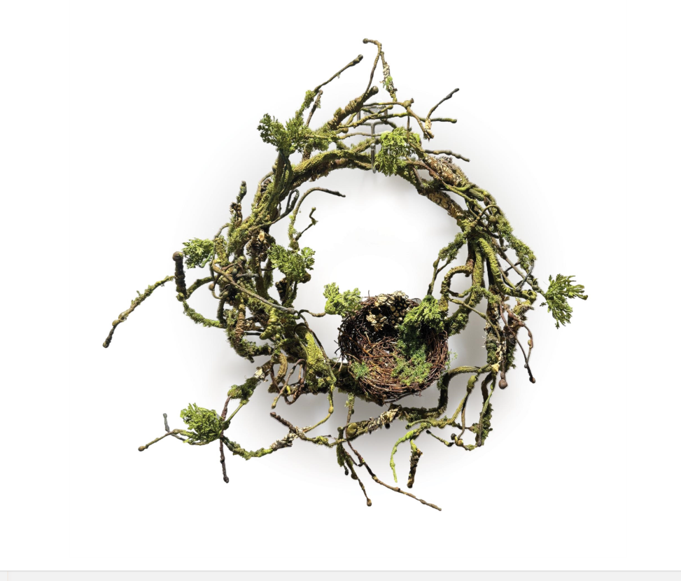 Twig & nest wreath