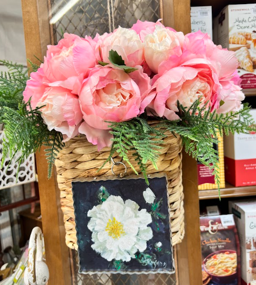Wicker Display Basket