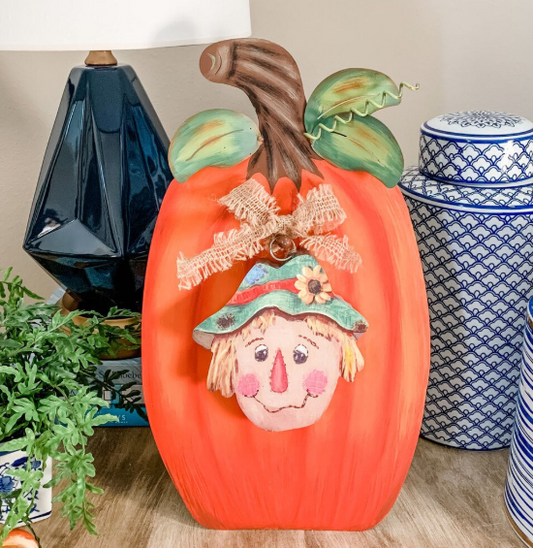 F21054 Scarecrow Sunflower hat Charm