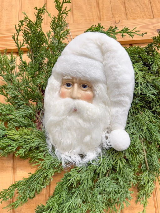 White Hat Santa