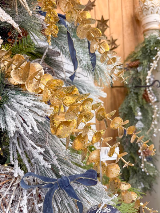 Gold Sequin Euc Stem
