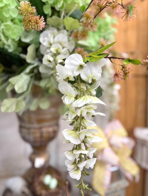 Bea Flower Spray White