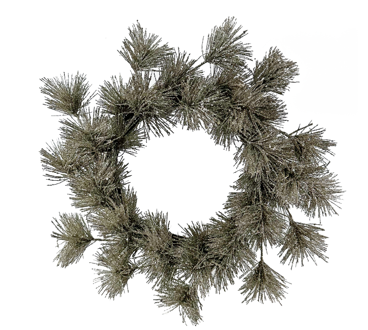 Silver Glitter Pine WR
